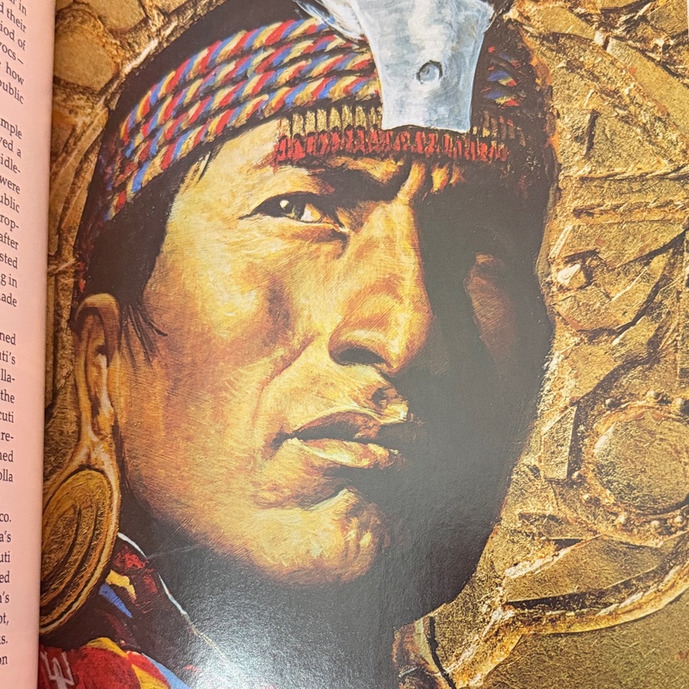 National Geographic The Incredible Incas Book - Blue and Gold Cover - Picture 10 of 11